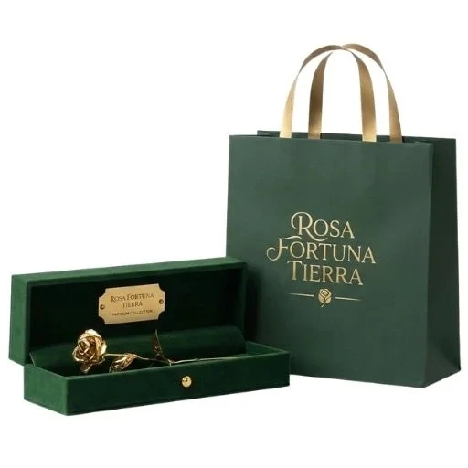 Rosa fortuna oro serie tierra